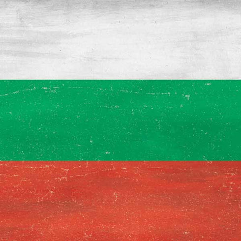 Bulgarian Flag Distressed MacBook Skins